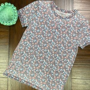 Lucky Brand Floral Faded Tee Size Small